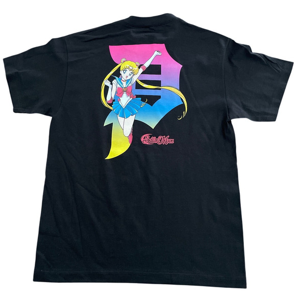 Sailor Moon Anime T-Shirt Black New Primitive  Women's Large / Men's Medium - Picture 2 of 6